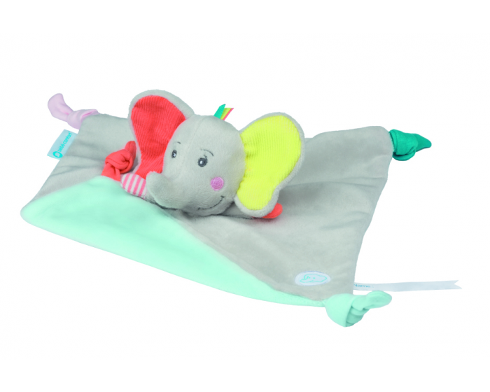 Bebe Confort Elidou Elephant Square Soft Toy