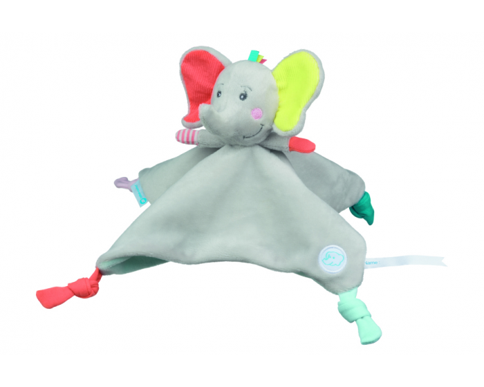 Bebe Confort Elidou Elephant Square Soft Toy