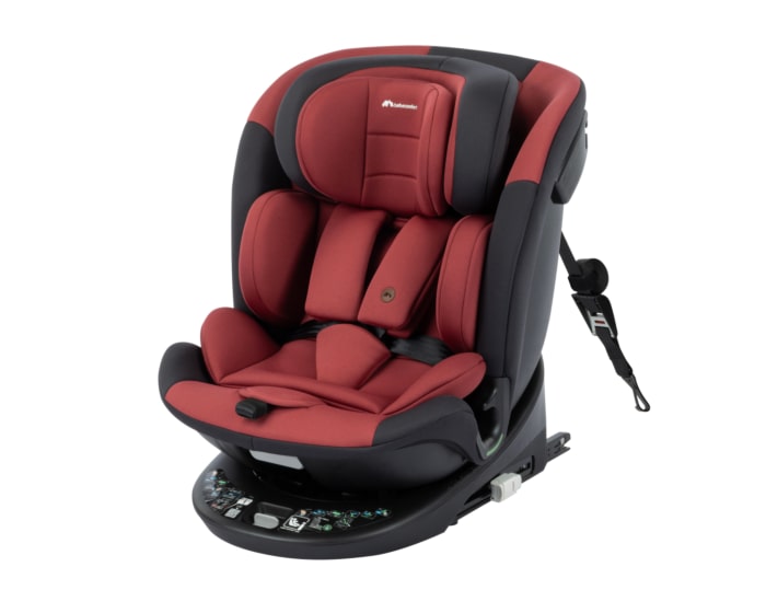 8622094210_2025_Bebeconfort_carseat_babytoddlerchildcarseat_RevolveFix360i-Size_Red_DualRed__3qrt