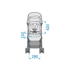 Bebe Confort Lara Lightweight Compact Pushchair Useable From Birth