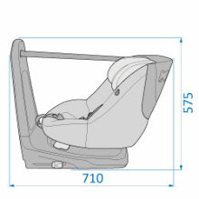Bebe Confort Axissfix The New I Size Swivel Toddler Car Seat