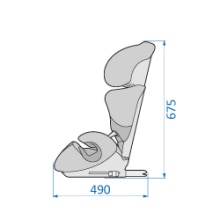 Bebe Confort Rodi Xp Fix Booster Group 2 3 Isofix Child Car Seat